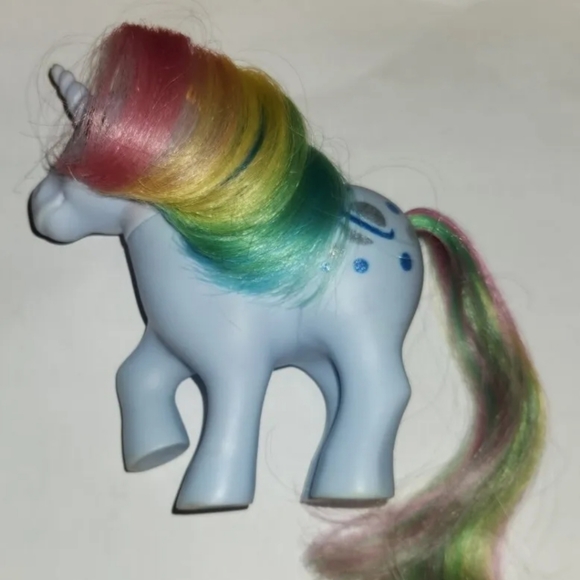 Vintage G1 Hasbro My Little Pony MOONSTONE Unicorn Rainbow pony - Picture 1 of 6
